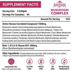 SZCZEKIN AHCC soft gels 720-count for convenient daily dosing