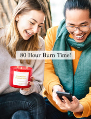 T&H Strawberry Vanilla Bliss three-wick candle delivers even burn and stronger scent.