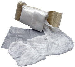 TacMed Solutions OLAES elastic wrap with control strips to maintain steady compression