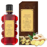TAEERY Ginger Massage Oil bottle promotes muscle relaxation and skin hydration