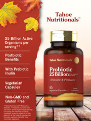 Tahoe Nutritionals lab-tested ingredients panel for quality assurance.