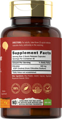 Tahoe Nutritionals Citicoline capsules close-up showing quick-release formula