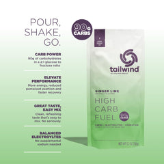 Tailwind High Carb Fuel being poured into a bottle for hydration during workouts