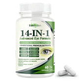 TakTuqa Evervision bottle and label highlighting 60 capsules for daily eye health support.