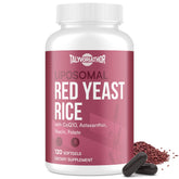Talyvoriathor liposomal red yeast rice bottle showcasing high-absorption softgels