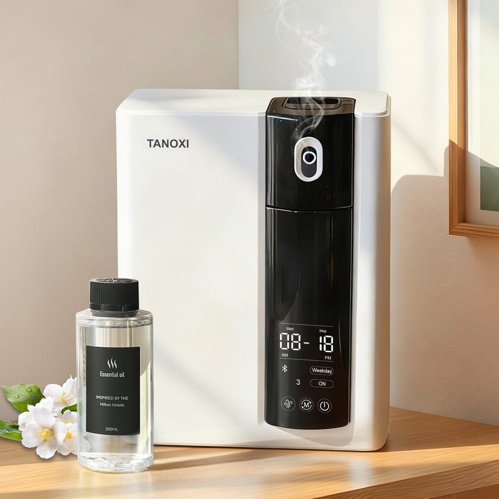 Tanoxi waterless diffuser kit with 200ml oil included for easy setup in any room