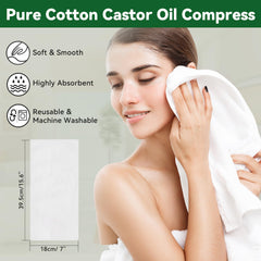 Taoscare castor oil kit pump included for easy application