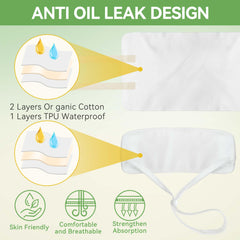 Taoscare organic cotton flannel wrap providing soft, breathable skin contact