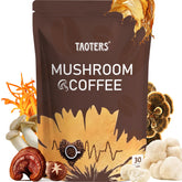 TAOTERS Mushroom Coffee package showcasing premium blend for energized mornings.
