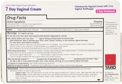 TARO Clotrimazole pack of four with seven disposable applicators for a seven-day regimen