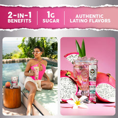 Taste Salud on-the-go stick packets ready to mix with water