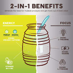 Taste Salud stick-pack ready for on-the-go energy and focus.