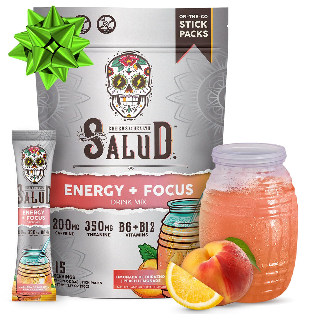 Taste Salud Salud stick-pack pour for on-the-go clean energy and focus