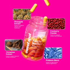 Taste The Sweet Spot cinnamon extract highlights aroma-friendly flavor and gentle balance.