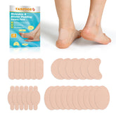 TASZOOS moleskin pads for blister prevention on the foot area, everyday comfort.