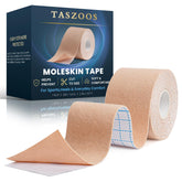 Taszoos Moleskin tape 2in x 16ft roll for blister prevention in running, walking, and hiking