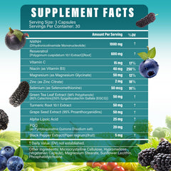 Tatavonix NMNH capsules depict high-potency 1000 mg serving for sustained energy.