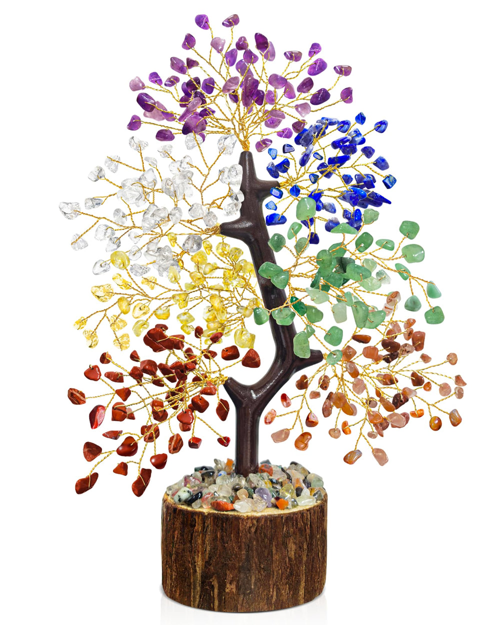 TATOODAA Crystal Tree of Life amethyst for calming meditation spaces