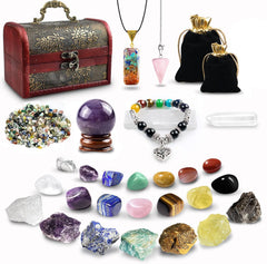 TATOODAA Crystals Healing Stones Set for meditation and mood balance