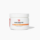 TB12 Peach Mango electrolyte powder jar ready for daily hydration