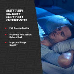TB12 Sleep ingredients magnesium and L-theanine support nightly relaxation.