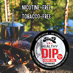 TeaZa Bolsas de Energía Cereza Chill para uso diario, aroma refrescante y foco sostenido.