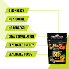 TeaZa Energy Mango Habanero pouch close-up, tropical heat with mango sweetness