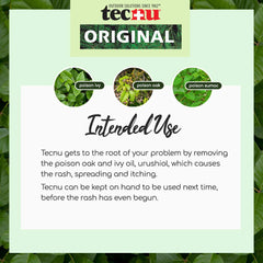 Tecnu Original removes urushiol from clothes and gear after outdoor use.