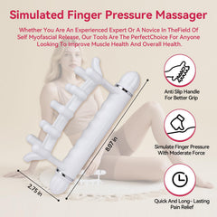 teepten Fascia Blaster targeting psoas for deeper tissue release.