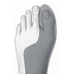 TEGA Morton’s Extension in-shoe fit demo shows easy placement and compatibility.