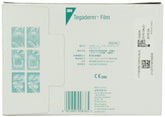 Tegaderm frame-style transparent film dressing 1626W protecting IV site while remaining visible.