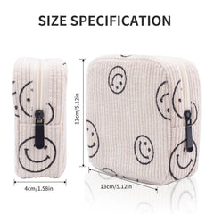 Teircno sanitary pads pouch with zipper for discreet, secure storage.