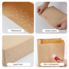 Tenceur brown kraft material delivers strength for sanitary waste and tidy disposal