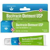 TenderGentle bacitracin ointment tube for minor cuts and scrapes.
