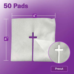 TenderGentle six-ply drain pads, individually packed for absorbent bedside care