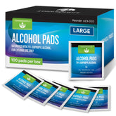 TenderGentle toallitas alcohol en caja de 100 útiles para primeros auxilios