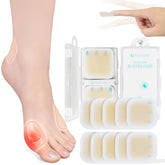 TENICORE Bunion Pads pack closeup; thin cushions for daily comfort.