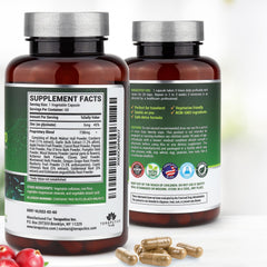 Closeup of IntestinePro capsules suggesting easy daily dosing during meals.