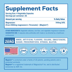 Label details reveal MIT-origin magnesium with non-GMO formulation.