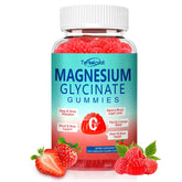 Terbalroot Magnesium Glycinate Gummies bottle on the counter for daily relaxation support.
