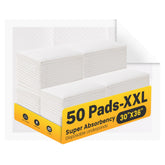 TEROBABI bed pads XXL 30x36 packaging protects floors with reliable absorbency.