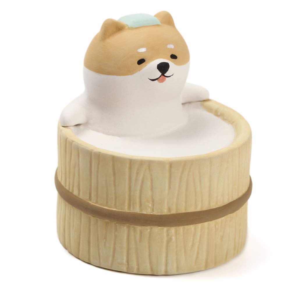 Terra Distribution Aroma Ceramic Stone Diffuser Bathing Dog design, portable fragrance near desk or bed.