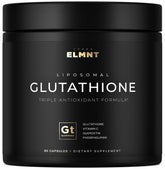 Terra Elmnt 2150mg Super Glutathione bottle with high-potency blend for daily wellness.