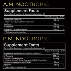Terra Elmnt AMPM Total Focus capsules shown for daily focus routine