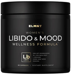 TERRA ELMNT Libido Booster bottle full showing premium vitality support for women