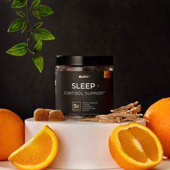 Terra Elmnt melatonin gummies pack shot highlighting presentation