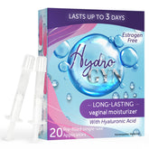 Terramed Hydro GYN bottle being poured for quick hydration and comfort
