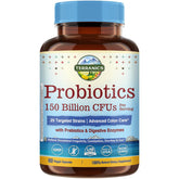 Terranics Daily Probiotics bottle front shows 60 veggie capsules for daily use