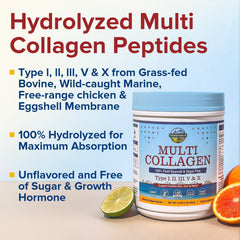 Unflavored Terranics collagen dissolves easily into water, coffee, or smoothies.