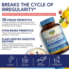 Terranics Probiotics prebiotics fiber packaging emphasizes gut nourishment